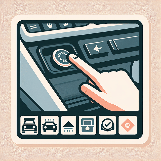 Tesla glove box manual release button in passenger footwell