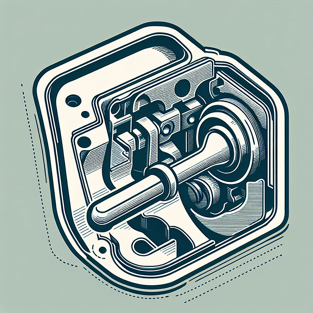 close-up of a Tesla door's manual release lever highlighting its mechanism