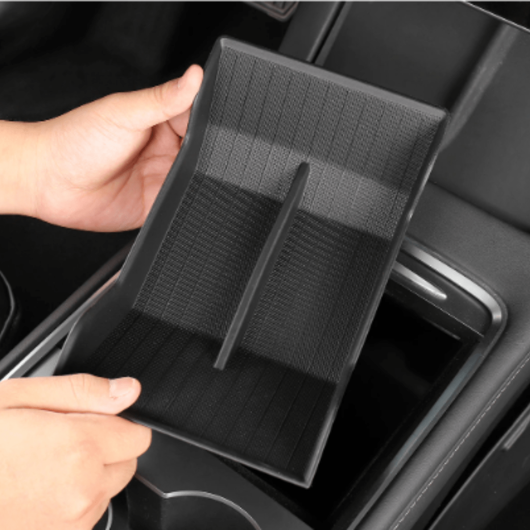 Tesla center console organizer