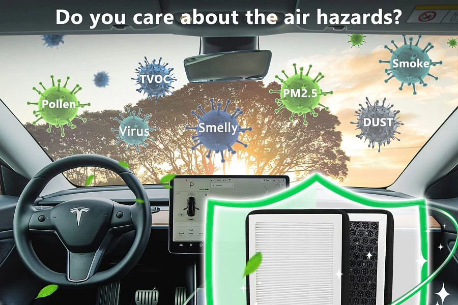 Tesla HEPA cabin air filter