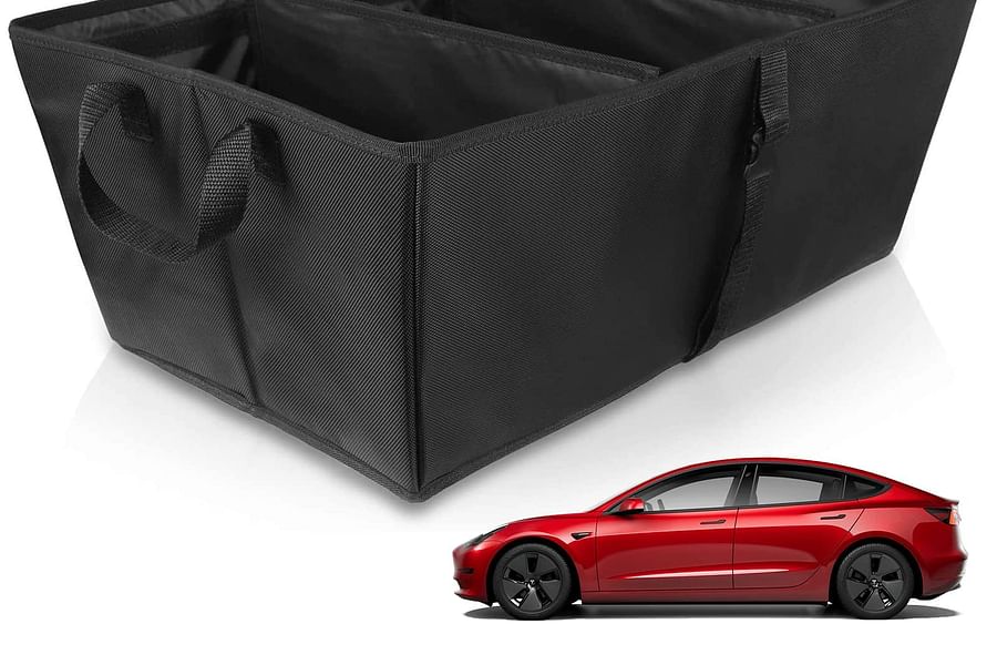 Tesla trunk organizer