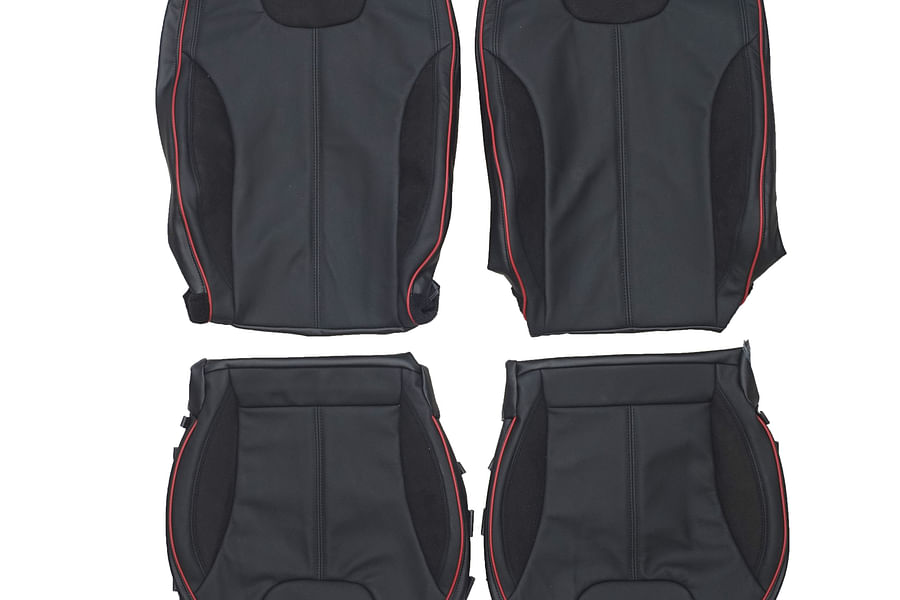 Custom print seat covers Tesla