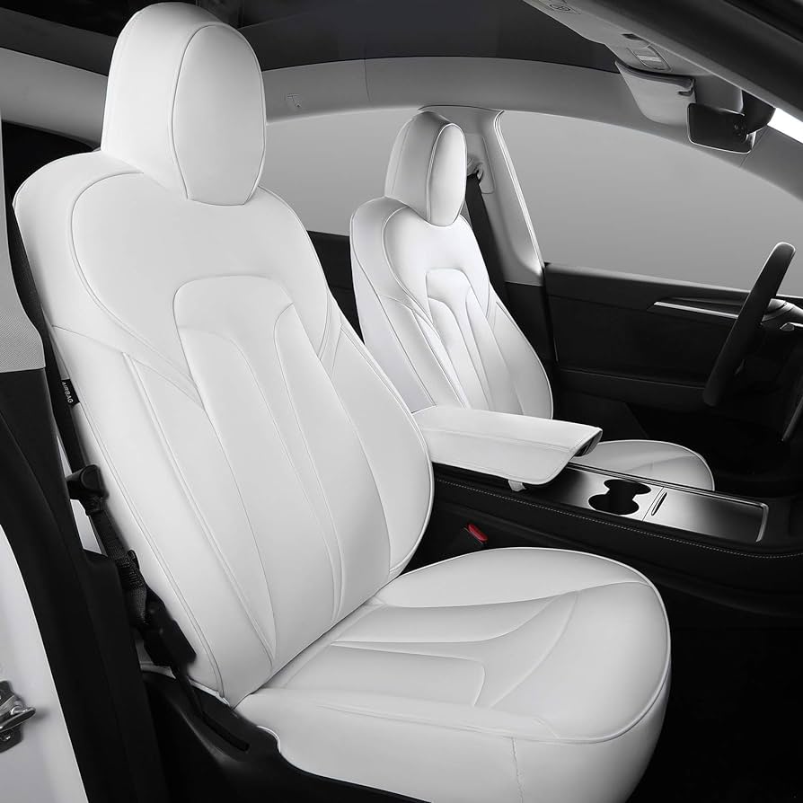 Luxury leather seat covers Tesla