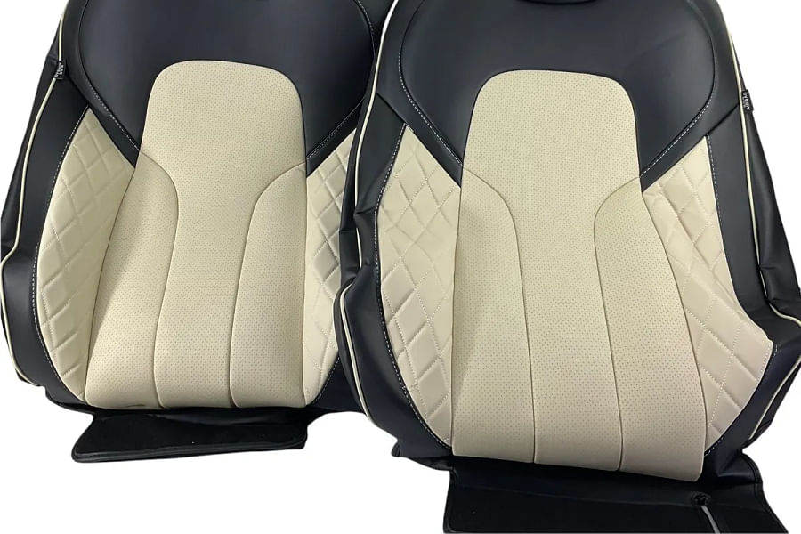 Tesla Model X vegan leather seat covers