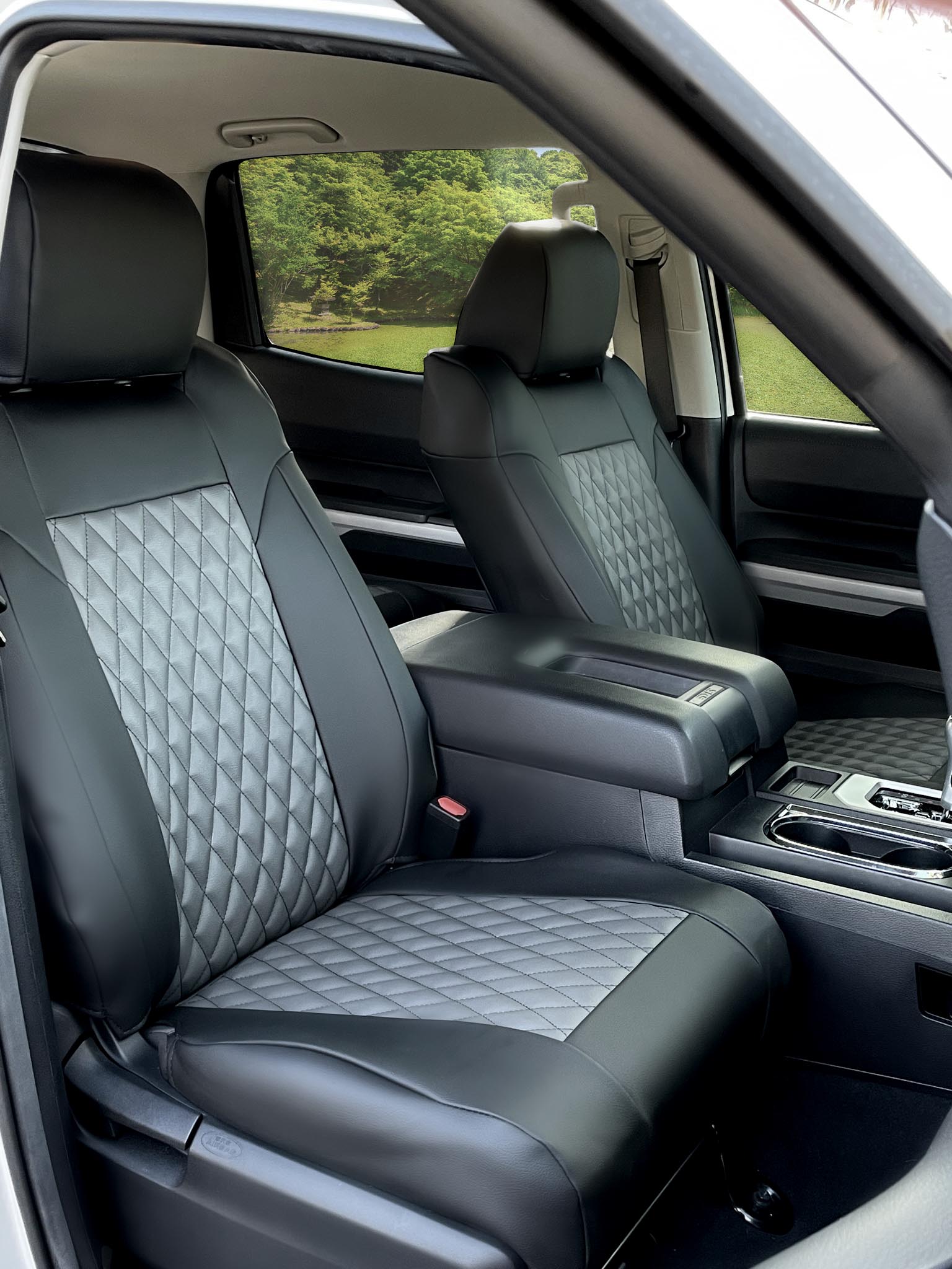 Tesla Model Y quilted seat covers