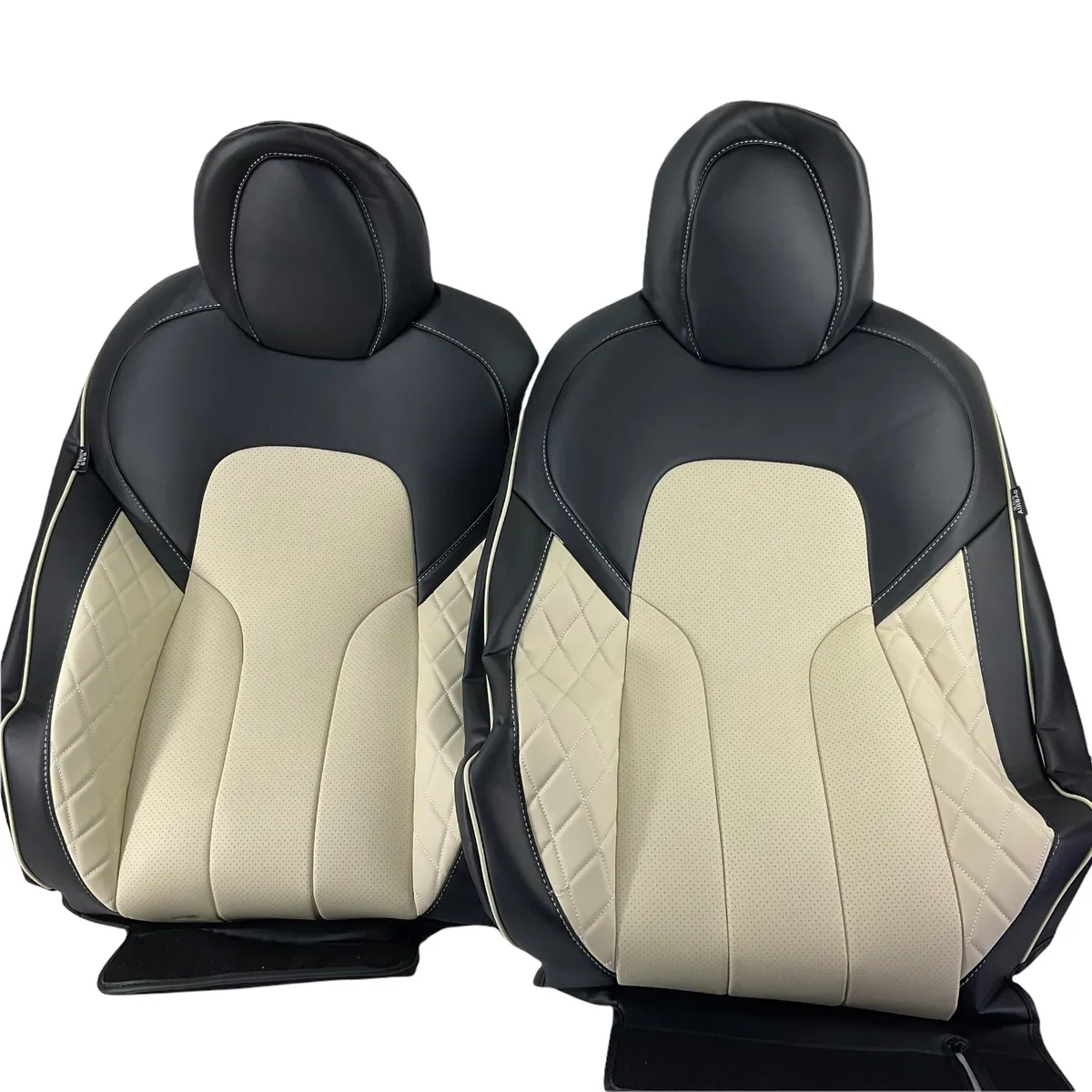 Vegan leather seat covers Tesla