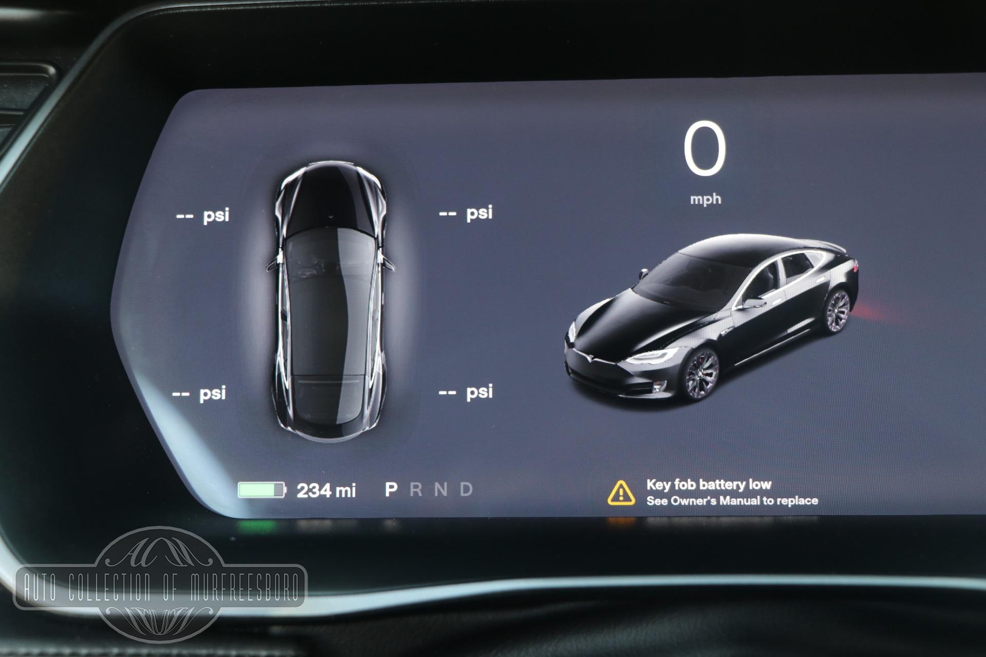 Tesla key fob battery