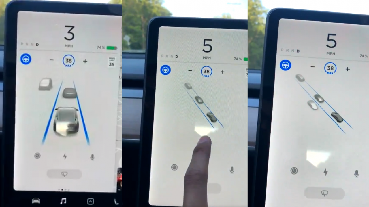Tesla live traffic visualization