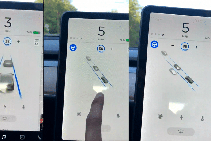 Tesla live traffic visualization