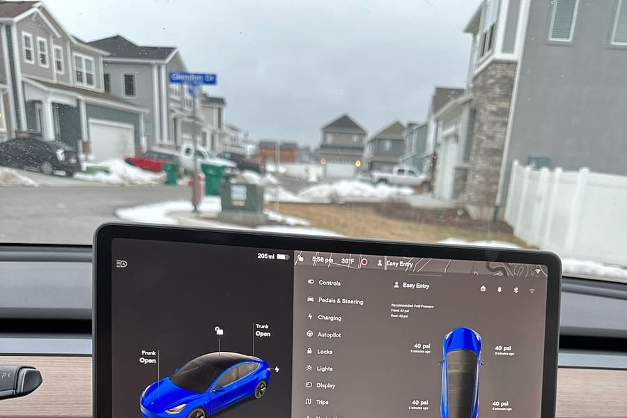 Tesla streaming music media