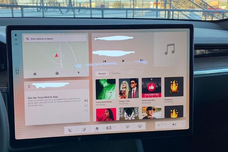 Tesla video streaming