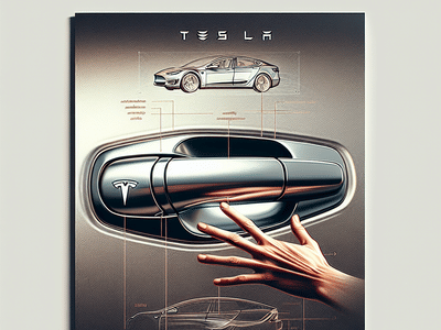 The Art of Tesla Door Handles: How to Open a Tesla Door with Style and Ease