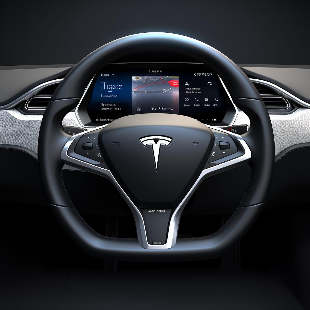 Tesla touchscreen showing the Wi-Fi settings