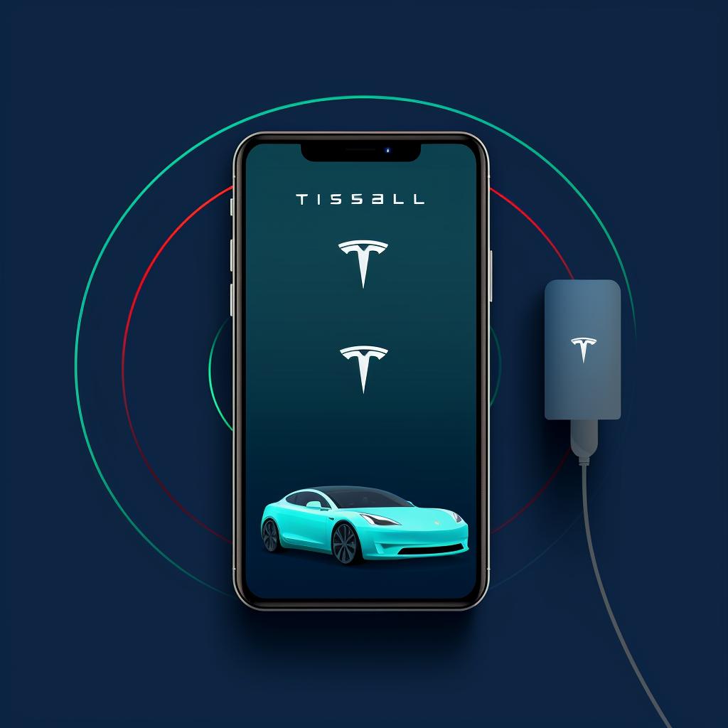 Tesla’s Bluetooth settings menu with another device being connected